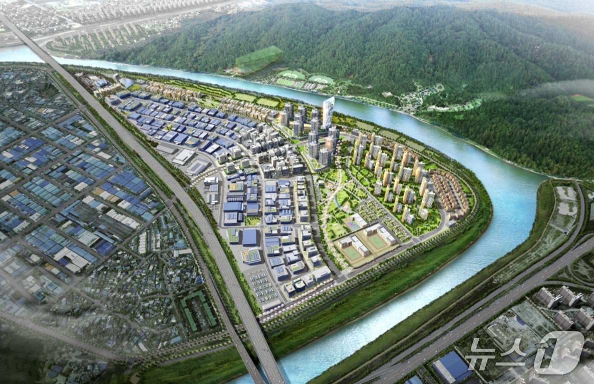 대구 금호워터폴리스 조감도.(대구도시개발공사 제공. 재판매 및 DB 금지)