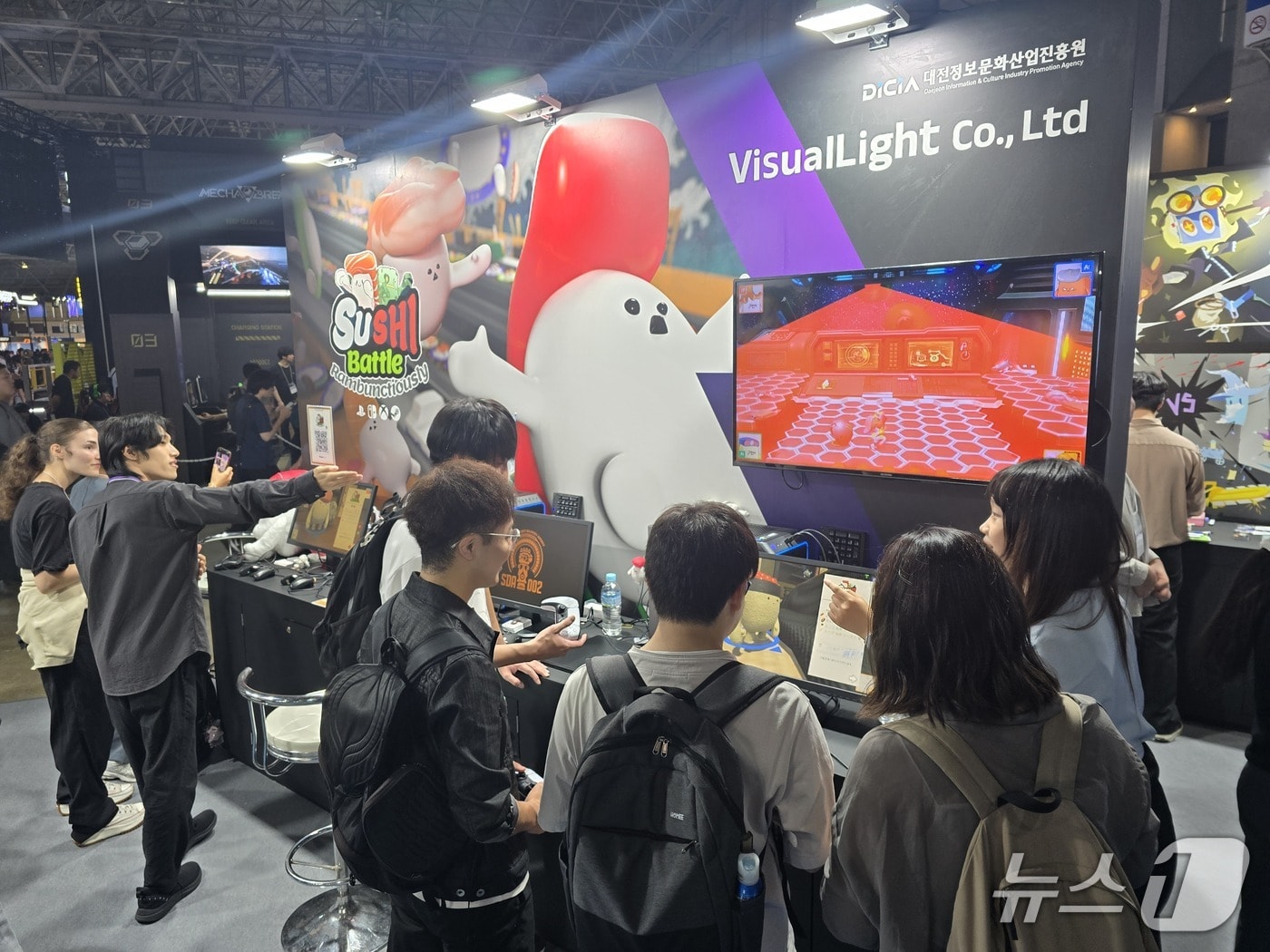 도쿄게임쇼 모습.(대전정보문화산업진흥원 제공. 재판매 및 DB금지)/뉴스1