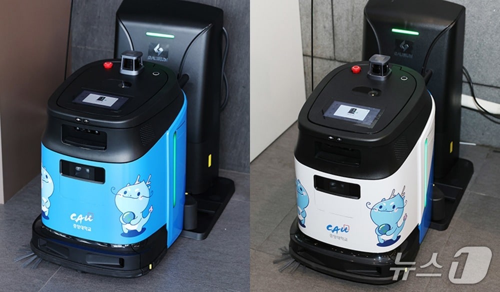 중앙대가 도입한 AI 로봇 청소기.(중앙대 제공)