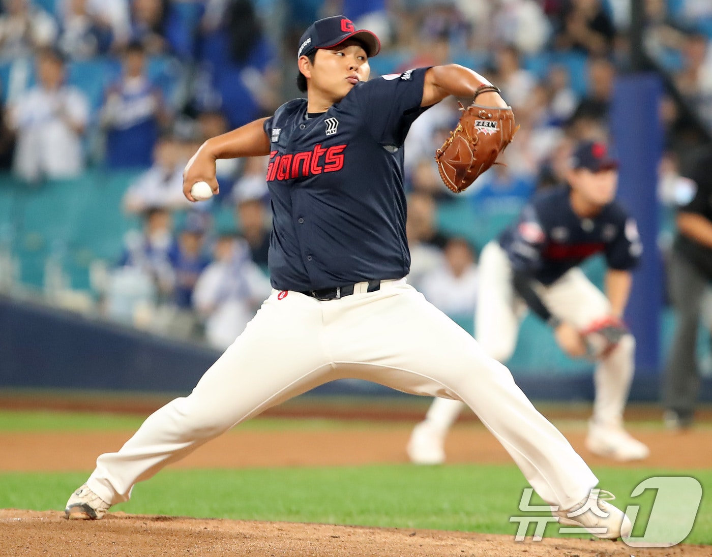 롯데 자이언츠 투수 박진. 2025.9.24 ⓒ 뉴스1 공정식 기자