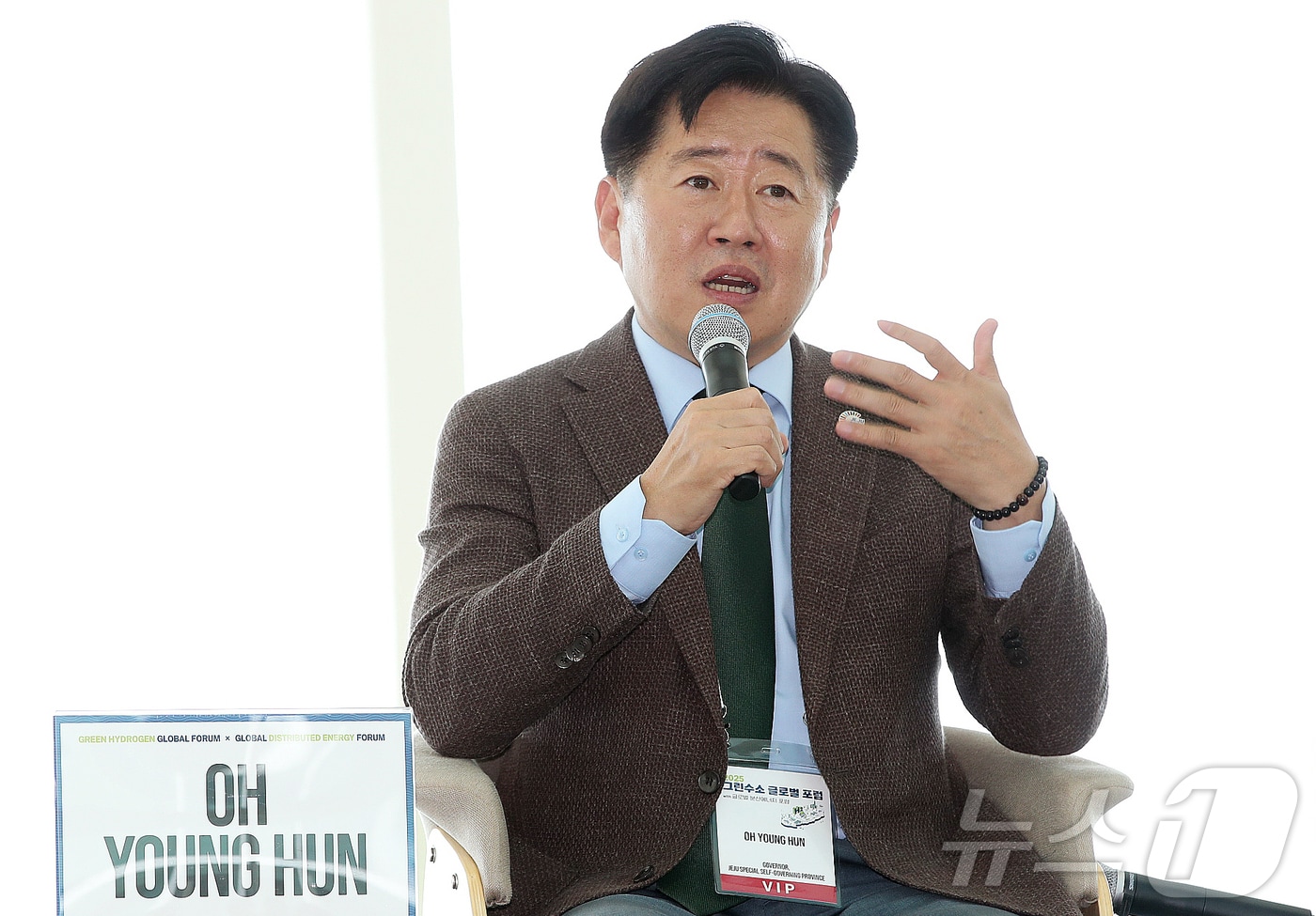 오영훈 제주특별자치도지사. 2025.9.25/뉴스1 ⓒ News1 오미란 기자