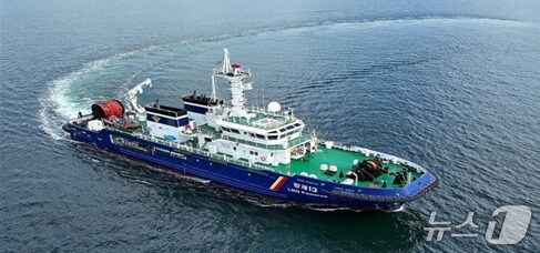 울산해경 방제13호함 모습.(울산해경 제공. 재판매 및 DB금지)/뉴스1