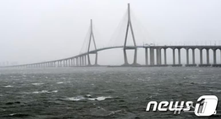 인천대교 2012.8.28/뉴스1 News1 이명근 기자