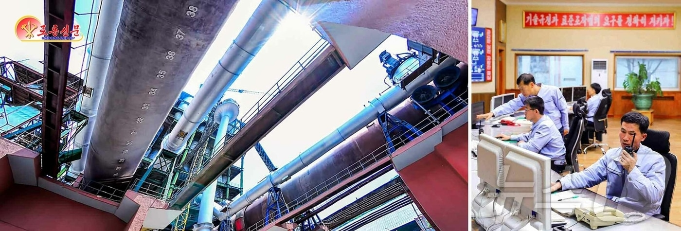 &#40;평양 노동신문=뉴스1&#41; = 북한 노동당 기관지 노동신문은 26일 &#34;당 창건 80돐&#40;주년&#41;을 자랑찬 노력적 성과로 맞이하기 위하여 한사람 같이 떨쳐나선 상원노동계급의 힘찬 투쟁에 의해 시멘트 증산 성과는 계속 확대되고 있다＂고 선전했다. [국내에서만 사용가능. 재배포 금지. DB 금지. For Use Only in the Republic of Korea. Redistribution Prohibited] rodongphoto@news1.kr