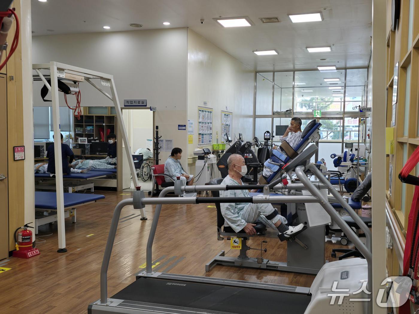 강원도 속초의료원 재활치료실.&#40;의료원 제공. 재판매 및 DB 금지&#41; 2025.9.26/뉴스1