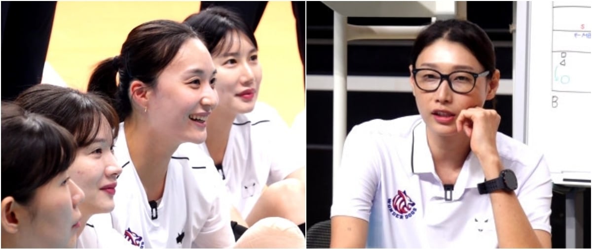 첫 훈련 현장