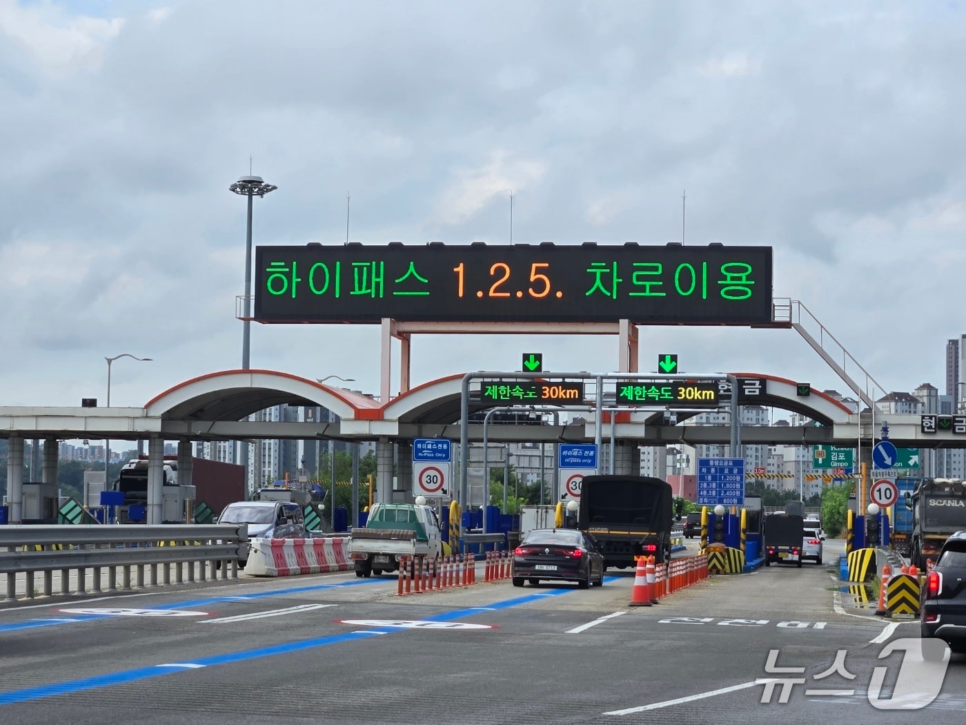 일산대교 톨게이트. (경기도 제공, 재판매 및 DB금지)