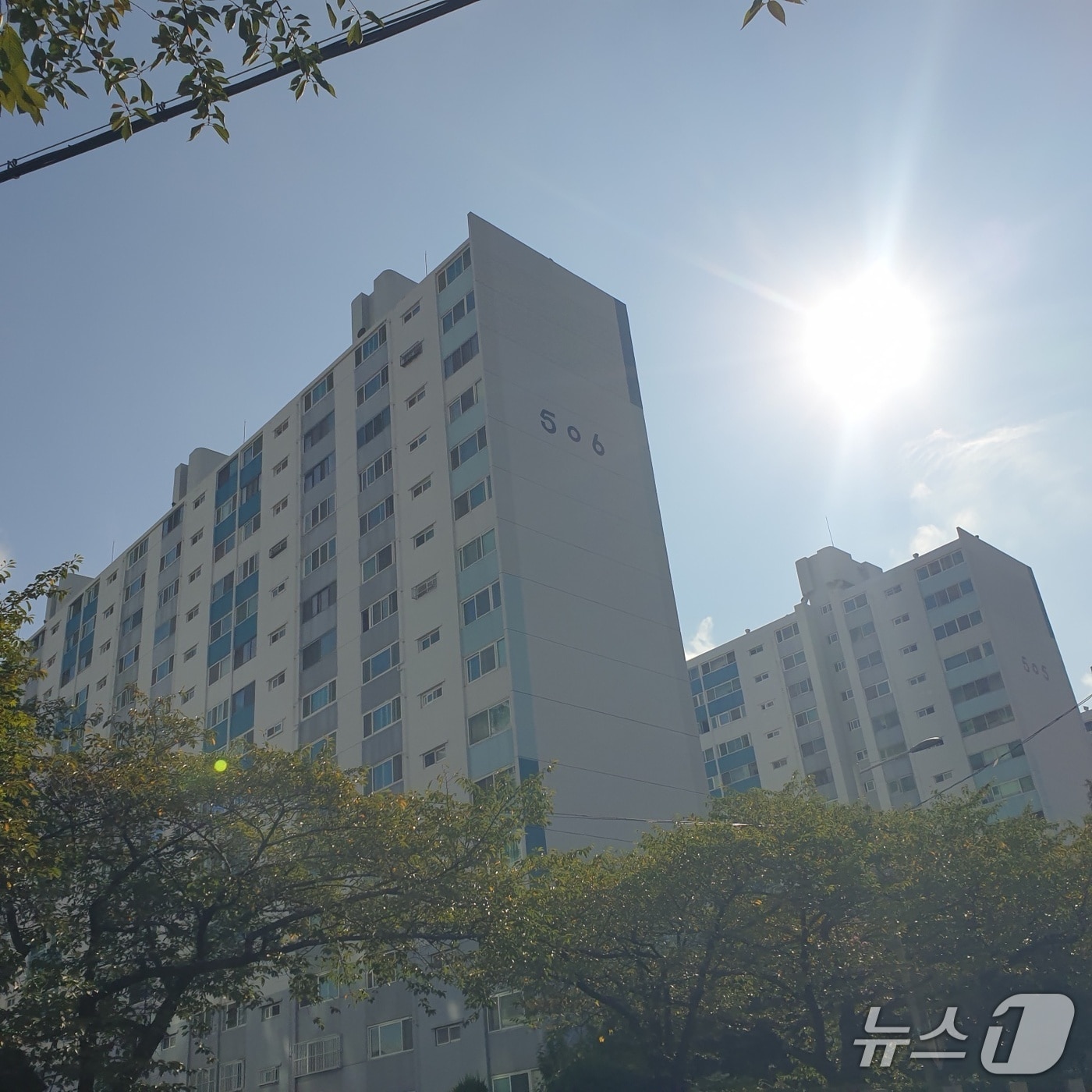 정전이 발생한 아파트.2025.9.3/뉴스1 ⓒ News1 김태형 기자