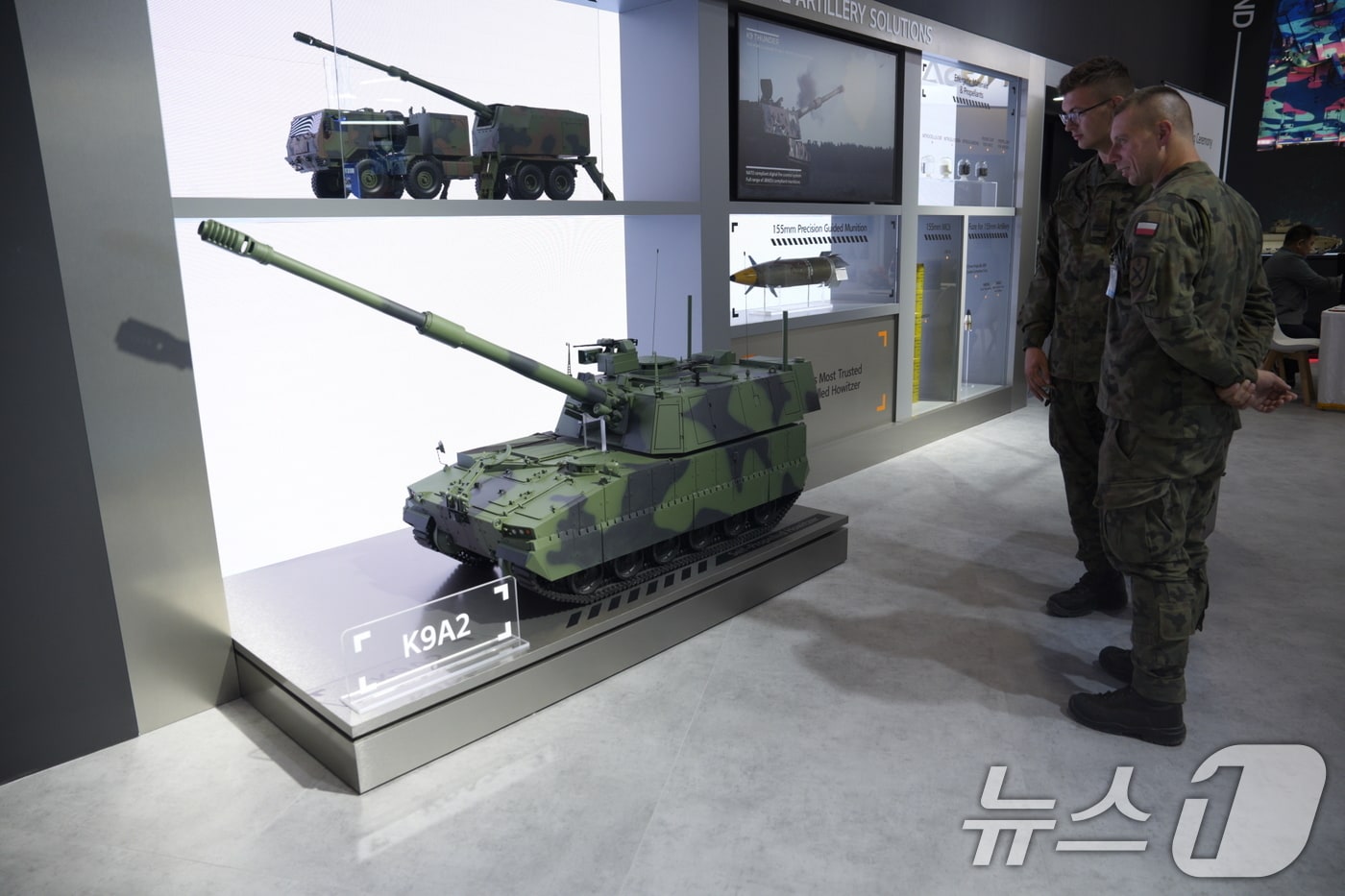 사진은 한화에어로스페이스가 MSPO 2025에서 선보인 K9 자주포의 성능개량 버전 ‘K9A2’ 모습. &#40;한화시스템 제공. 재판매 및 DB 금지&#41; 2025.9.3/뉴스1