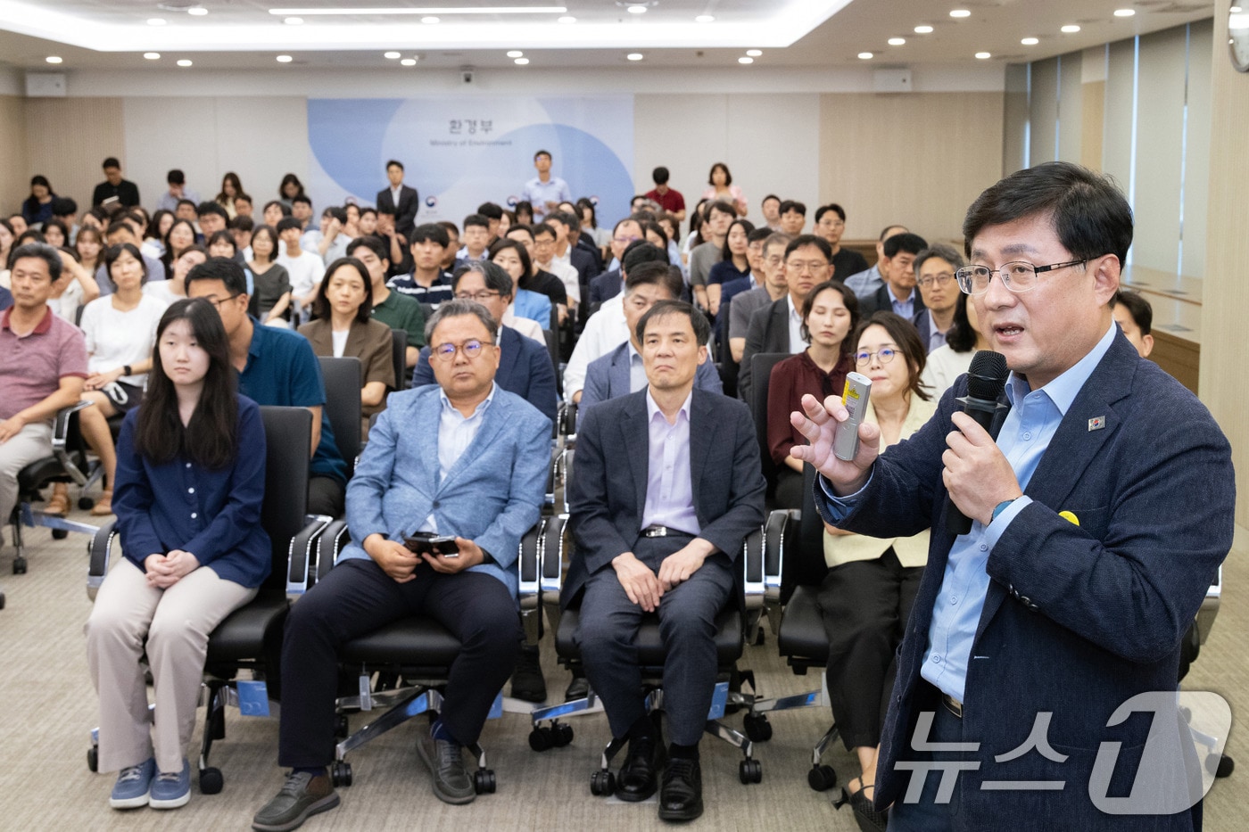 김성환 환경부 장관 ⓒ News1 박지혜 기자