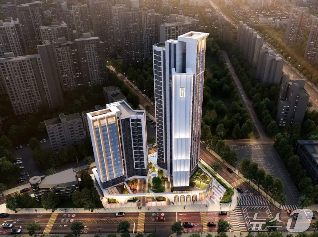 서울 '잠원한신타운 소규모 재건축정비사업' 조감도.(HS화성 제공. 재판매 및 DB 금지)