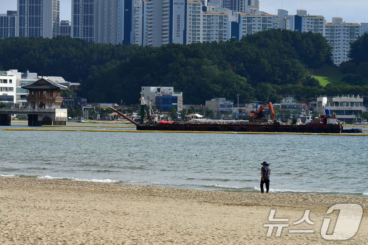 7일 대구와 경북에 내려진 폭염특보가 모두 해제됐다. 사진은 포항 영일대해수욕장 모습.&#40;사진은 기사 내용과 무관함&#41; 2025.9.4/뉴스1 ⓒ News1 최창호 기자