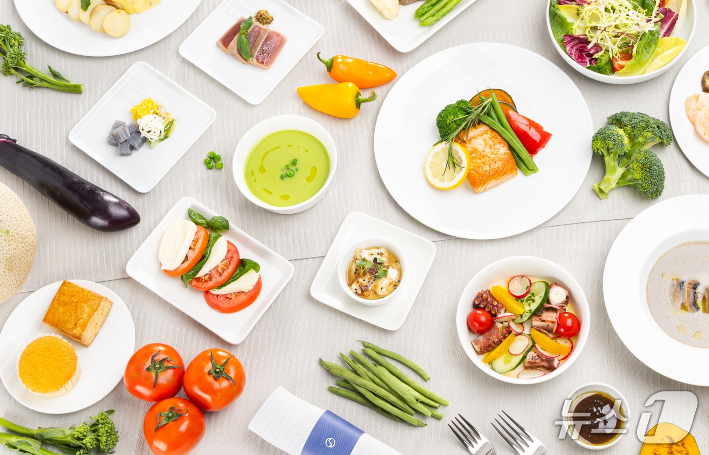  대한항공 신규 식사 조절식 (대한항공 제공) 