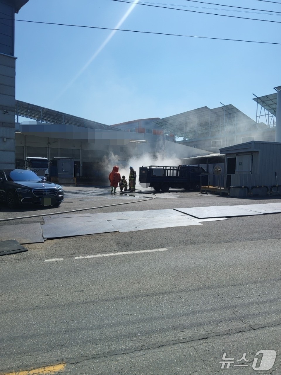 사고현장(김포소방서 제공.재판매 및 DB금지)