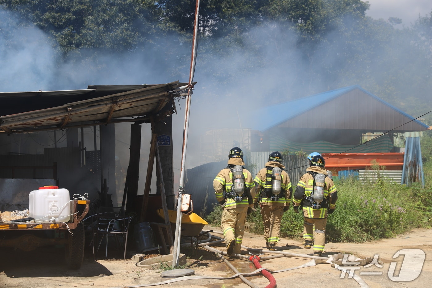 화재 현장. &#40;경기도소방재난본부 제공. 재판매 및 DB 금지&#41; 2025.9.5/뉴스1