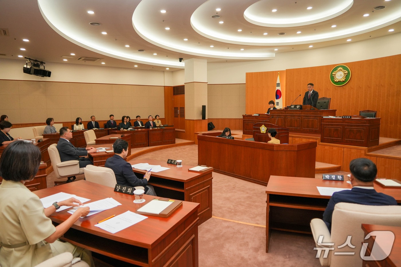 울산 북구의회가 5일 본회의장에서 제227회 임시회 본회의를 열고 19일까지 15일간의 회기를 시작했다.(울산 북구의회 제공. 재판매 및 DB금지)/뉴스1