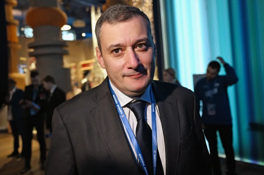 알렉산드르 힌시테인 러시아 쿠르스크주 주지사 대행(코메르산트 갈무리) 