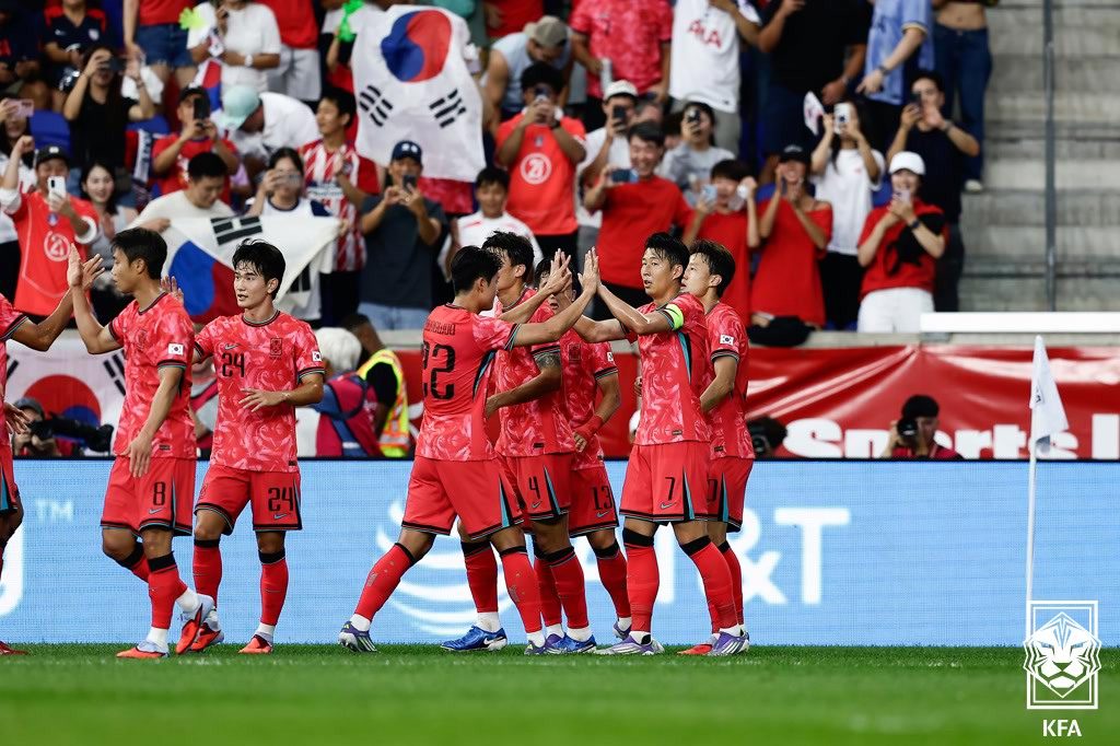 한국 축구대표팀이 미국 원정서 2-0 승리를 거뒀다.(대한축구협회 제공) 