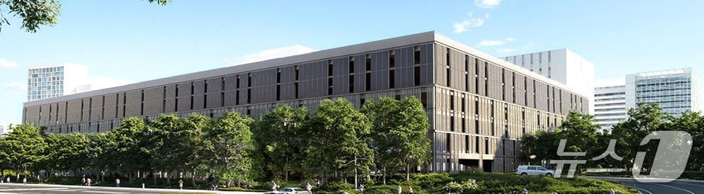 서울 아산병원의 주차장 조감도.(HS화성 제공. 재판매 및 DB 금지)