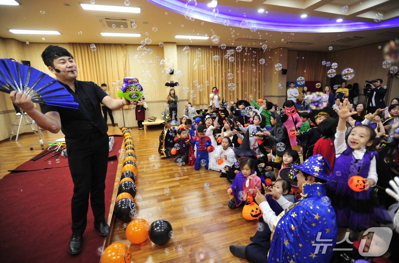 화천 어린이도서관 문화공연.(화천군 제공, 재판매 및 DB금지)