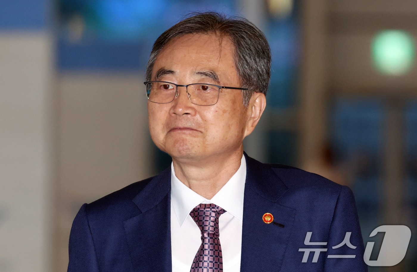 조현 외교부 장관이 8일 오후 인천공항에서 미국 이민 당국의 한국인 노동자 구금 관련 협의를 위해 미국 워싱턴 D.C로 출국 하고 있다. 2025.9.8/뉴스1 ⓒ News1 김명섭 기자