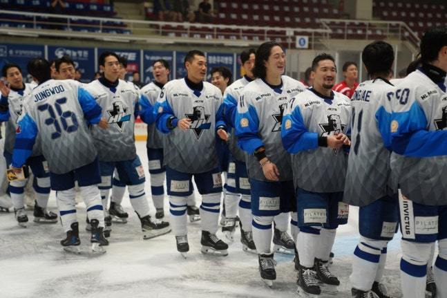 안양 HL이 2025 LG 코리아 아이스하키 우승을 차지했다.(안양 HL 제공)