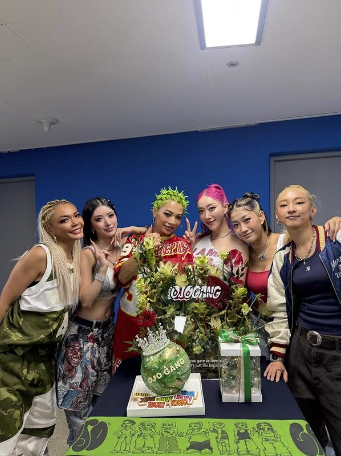 월드 오브 스트릿 우먼 파이터 오죠갱 인스타그램