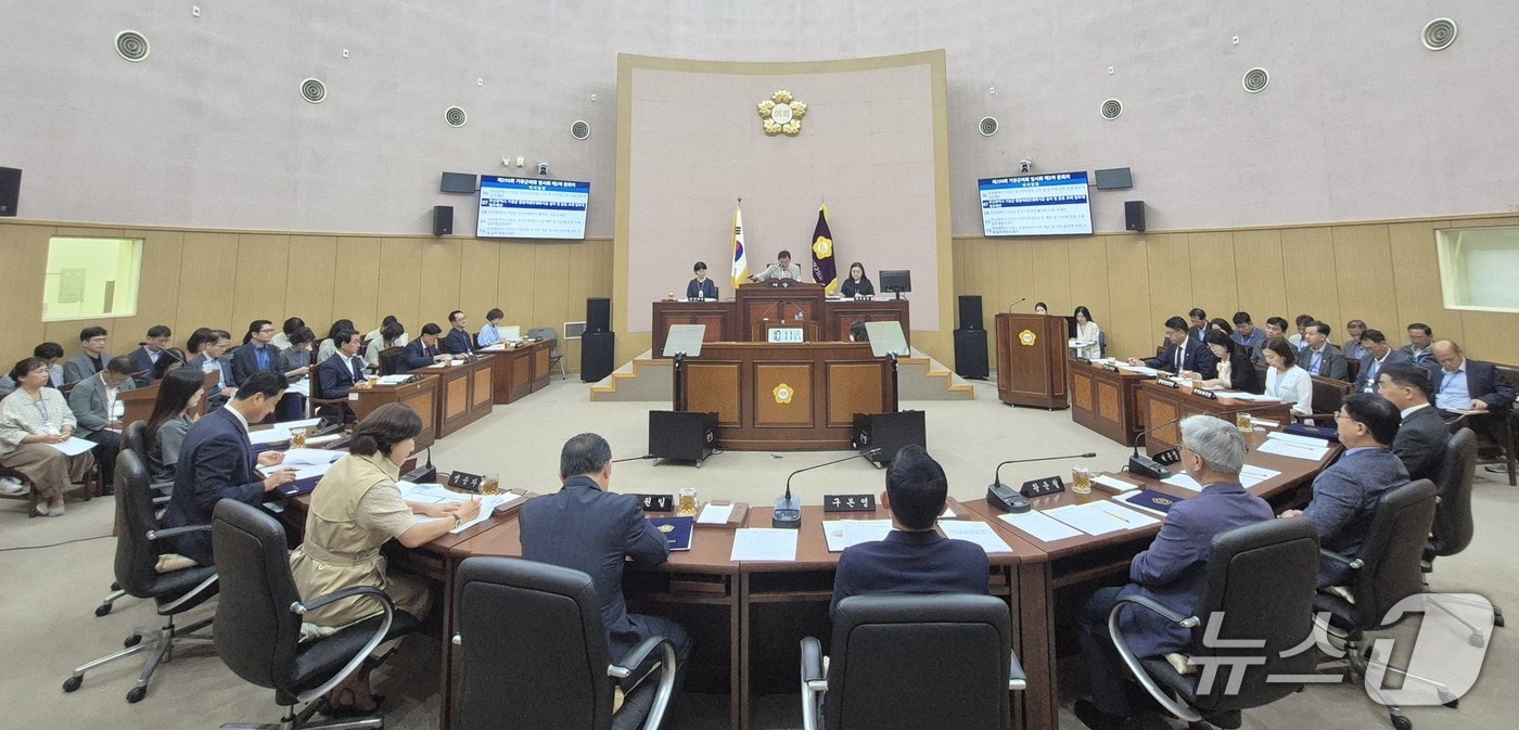 기장군의회, 제2회 추가경정예산안 ‘832억’ 규모 심의·의결.(기장군의회 제공. 재판매 및 DB금지)