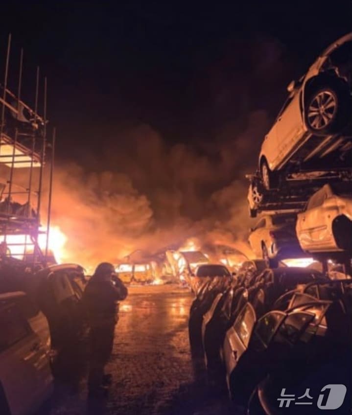 화재 현장 (경기북부소방 제공. 재판매 및 DB금지)