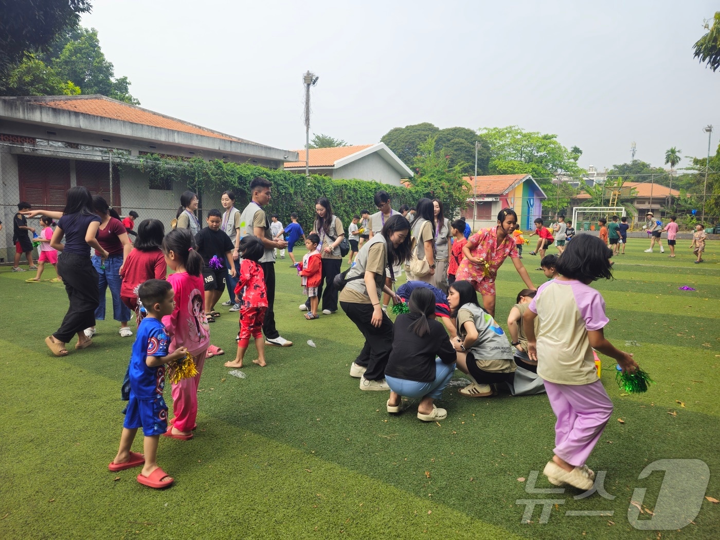 경북교육청은 16일까지 베트남 호찌민 일대에서 도내 고교 1~2학년 학생 20명이 참여하는 '해외 학생봉사활동'을 진행한다.(경북교육청 제공. 재판매 및 DB금지) /뉴스1