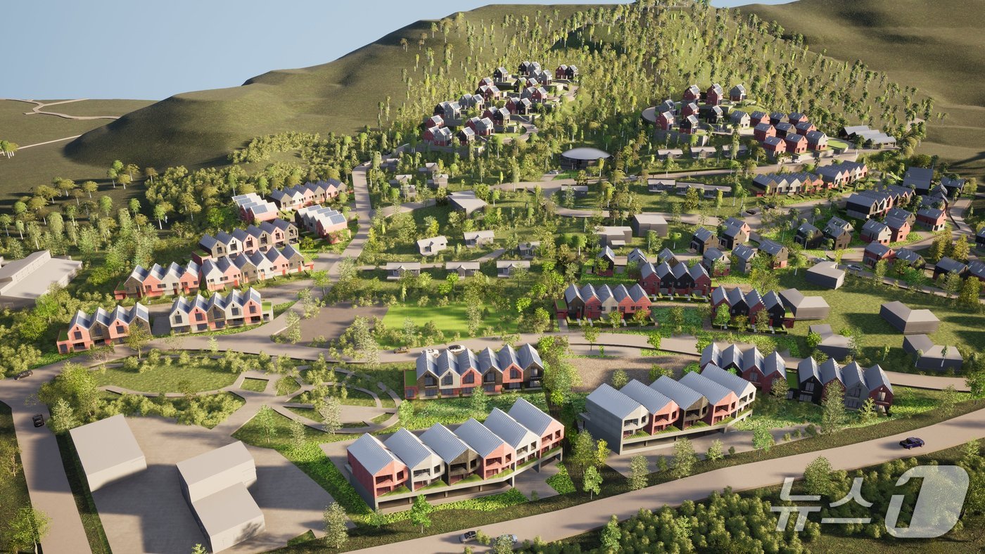 아토피 자연치유마을 조감도