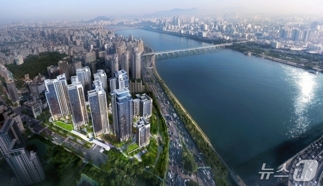 시세보다 6억 낮아도…청담 르엘 보류지 전량 유찰 - 뉴스1