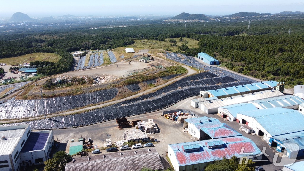 색달매립장 전경(서귀포시 제공)/뉴스1