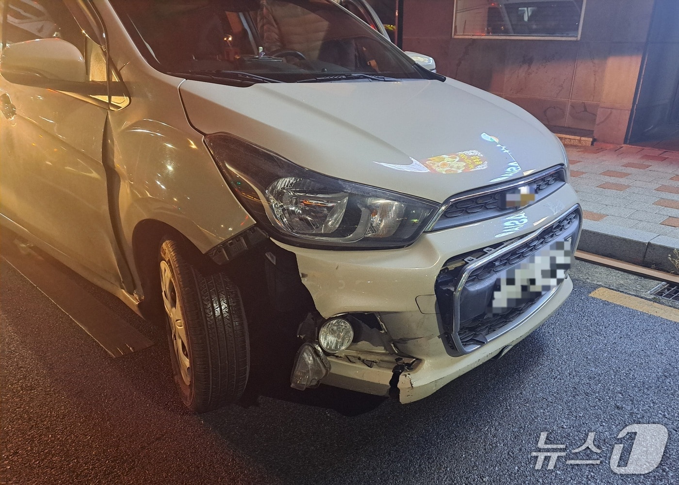 사고 차량(독자 제공. 재판매 및 DB금지).