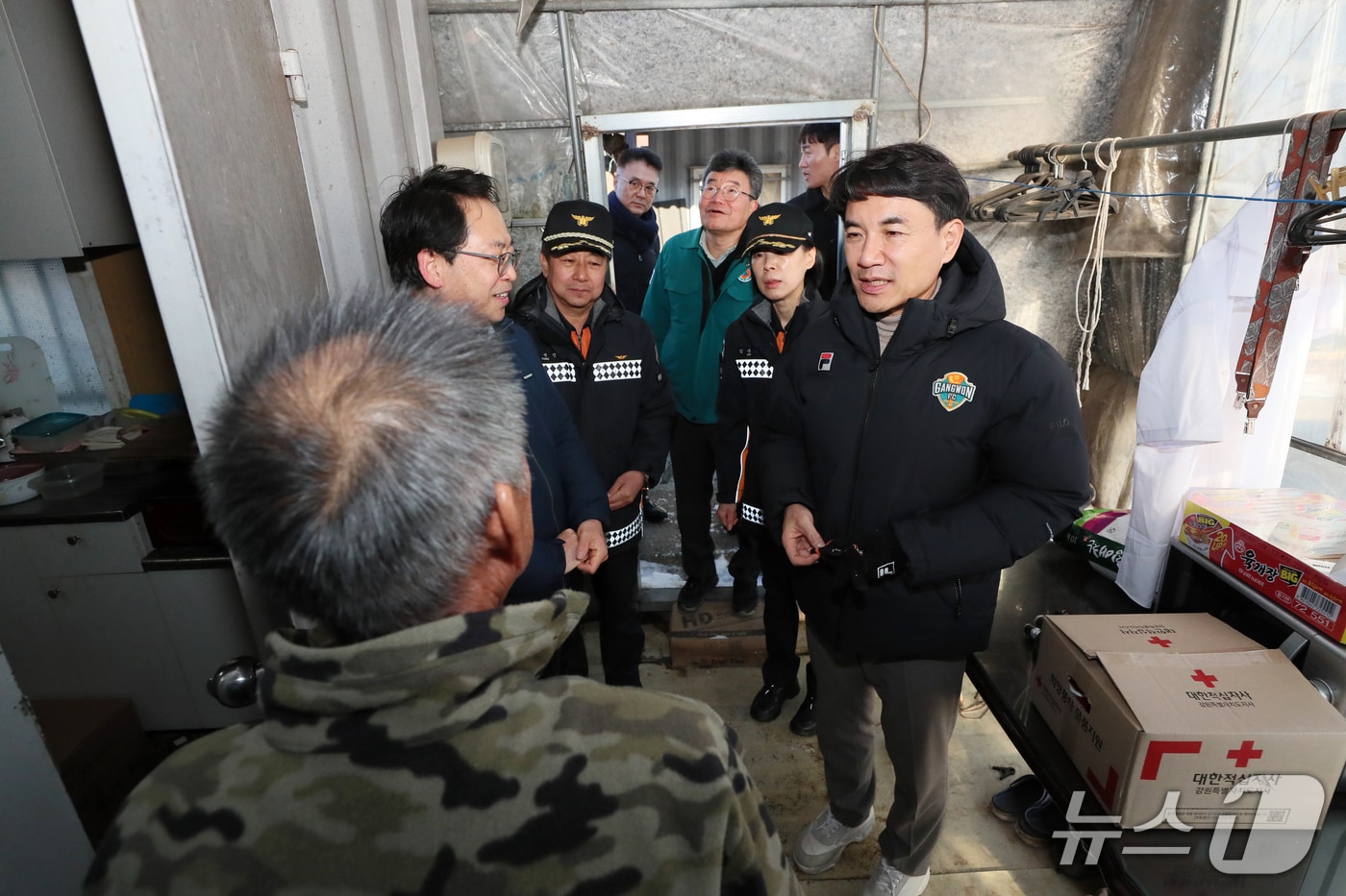 주거환경 취약계층 안전점검.(강원도 제공. 재판매 및 DB금지)/뉴스1