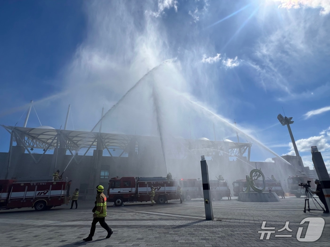 지난해 강원 양양군 재난대응 안전한국훈련 당시.(양양군 제공, 재판매 및 DB 금지) 2026.1.14/뉴스1