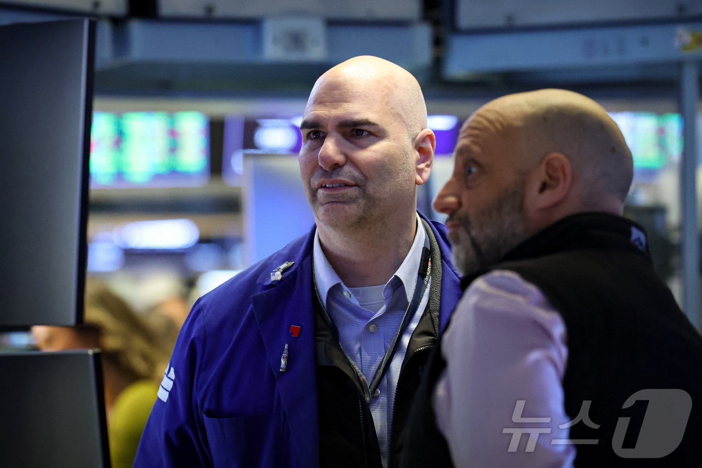 미증시 트레이더들. ⓒ 로이터=뉴스1