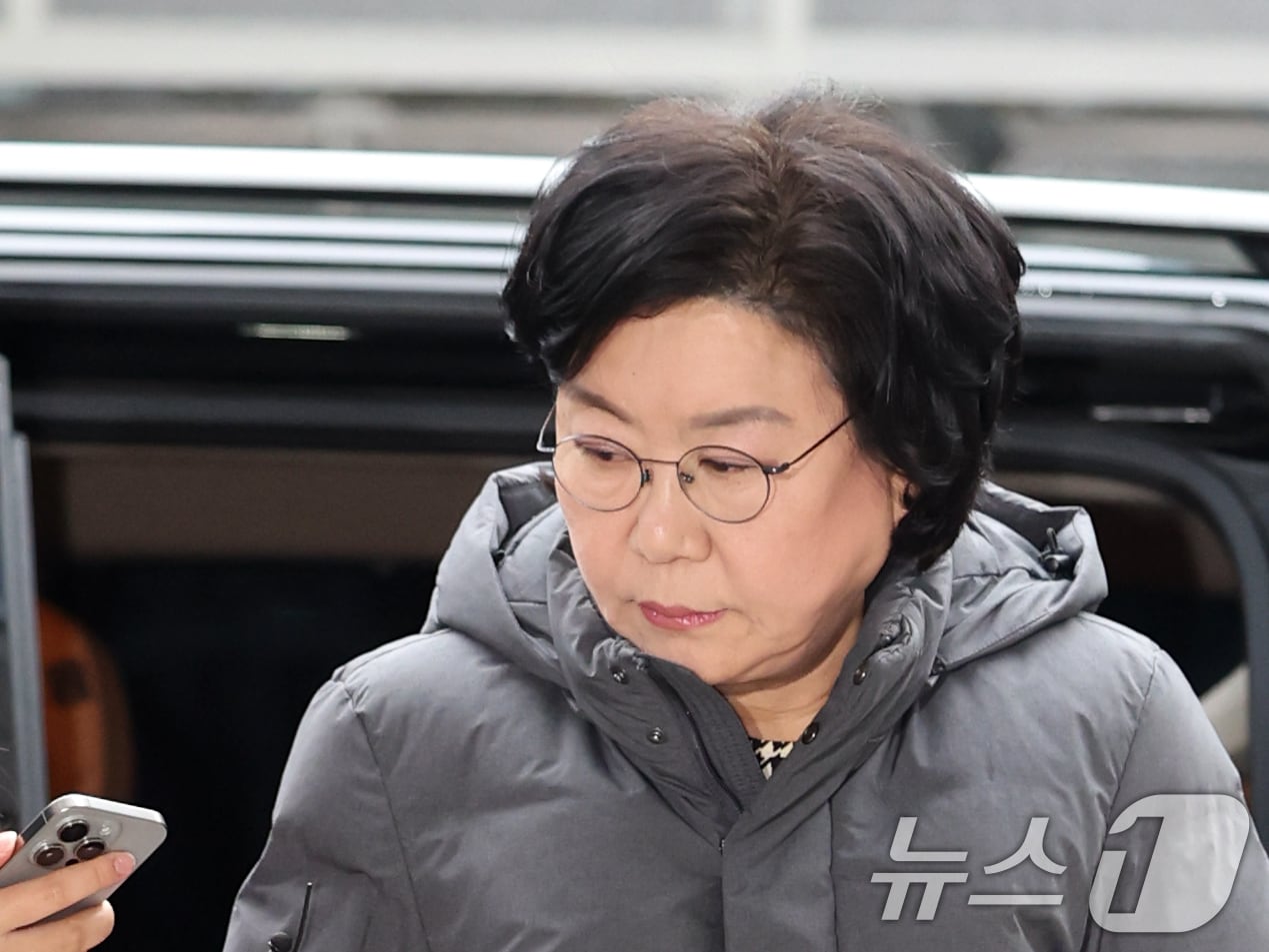 이혜훈 기획예산처 장관 후보자가 15일 오전 서울 중구 예금보험공사에 마련된 인사청문회 준비 사무실로 출근하고 있다. 2026.1.15/뉴스1 ⓒ News1 황기선 기자