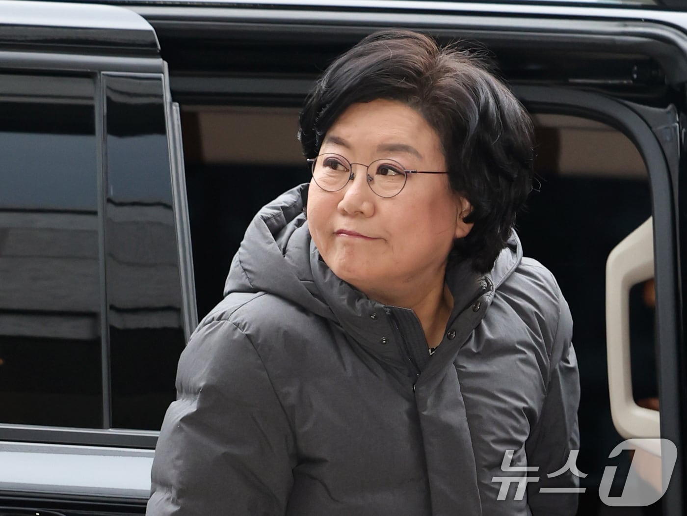 이혜훈 기획예산처 장관 후보자가 15일 오전 서울 중구 예금보험공사에 마련된 인사청문회 준비 사무실로 출근하고 있다. 2026.1.15/뉴스1 ⓒ News1 황기선 기자