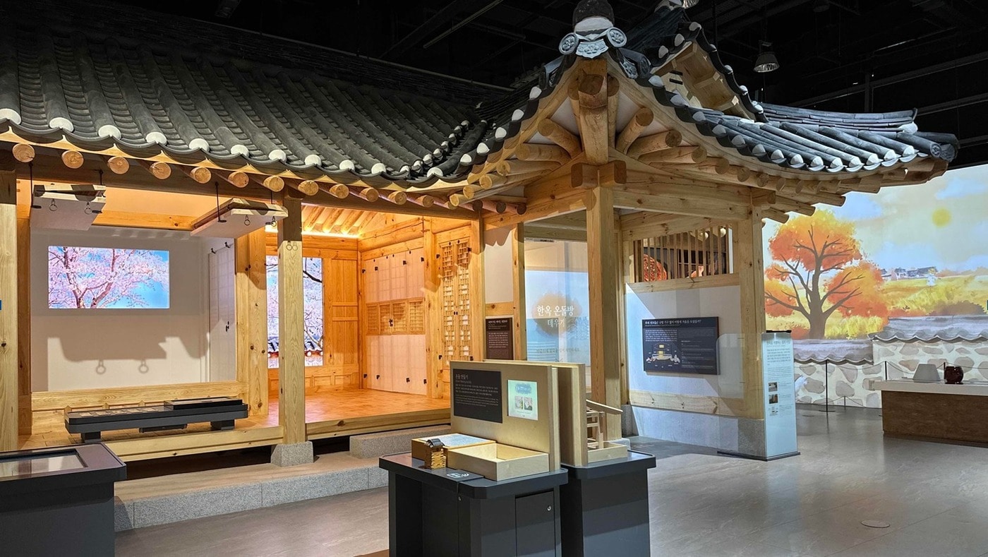 한옥 전시 코너(국립과천과학관 제공)
