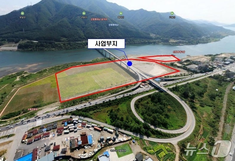 경기 가평군 청평면 대성리 소재 파크골프장 부지.(가평군 제공. 재판매 및 DB 금지)/뉴스1 