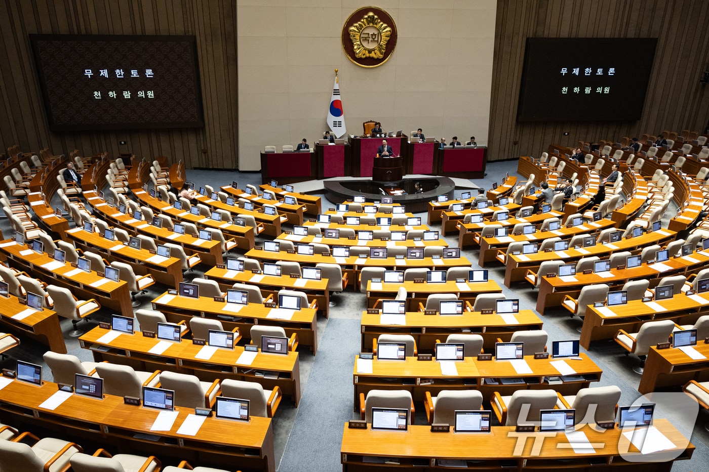 서울 여의도 국회 본회의장. /뉴스1 ⓒ News1 유승관 기자