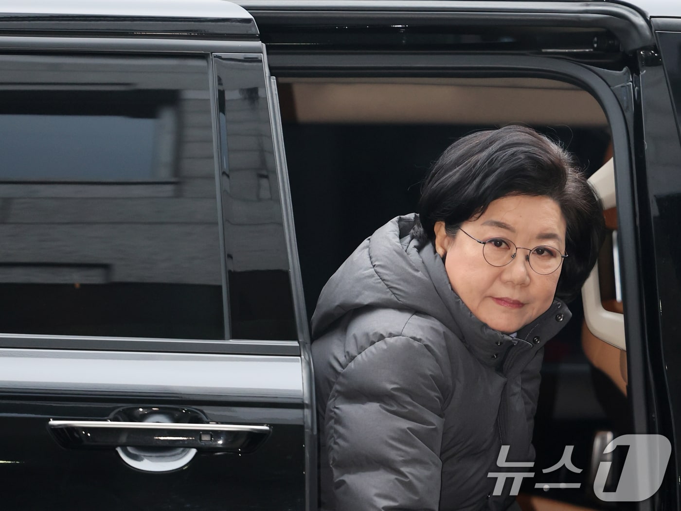 이혜훈 기획예산처 장관 후보자가 16일 오전 서울 중구 예금보험공사에 마련된 인사청문회 준비 사무실로 출근하고 있다. 2026.1.16/뉴스1 ⓒ News1 황기선 기자