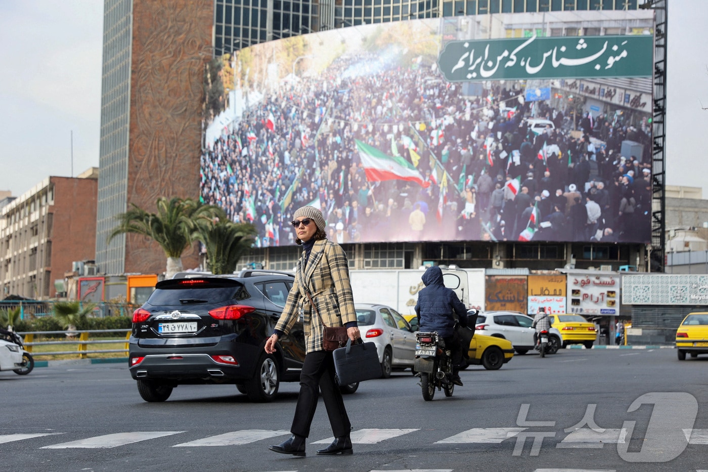 15일(현지시간) 이란 테헤란 시내 모습. 인권 단체들은 이란 각지에서 반정부 시위가 이어지는 가운데 정부가 강경 진압에 나서면서 사망자가 3000명을 넘어섰다고 전하고 있다. 2026.01.15<자료사진> ⓒ 로이터=뉴스1