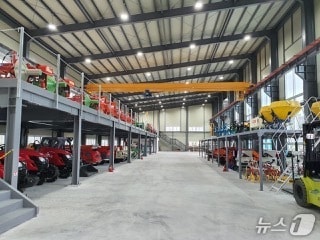 농기계 임대사업소 모습.(고창군 제공. 재판매 및 DB 금지)