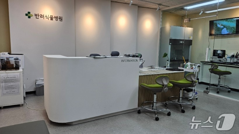 반려식물병원 진단처방실.(서울시 제공)