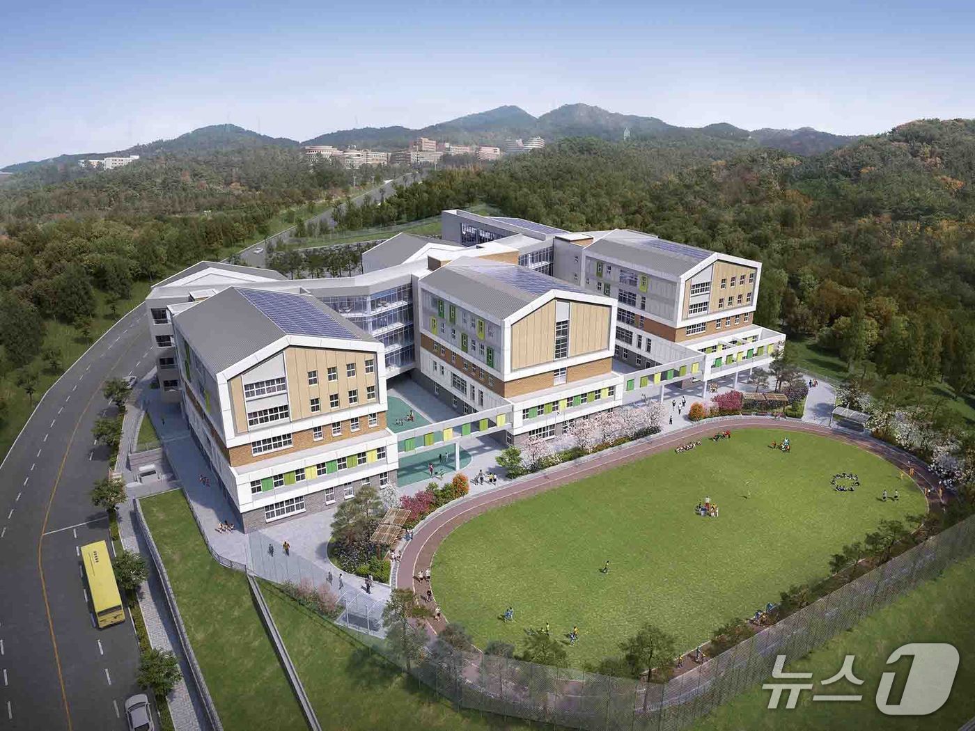 부산솔빛학교 조감도.(부산시교육청 제공. 재판매 및 DB금지)
