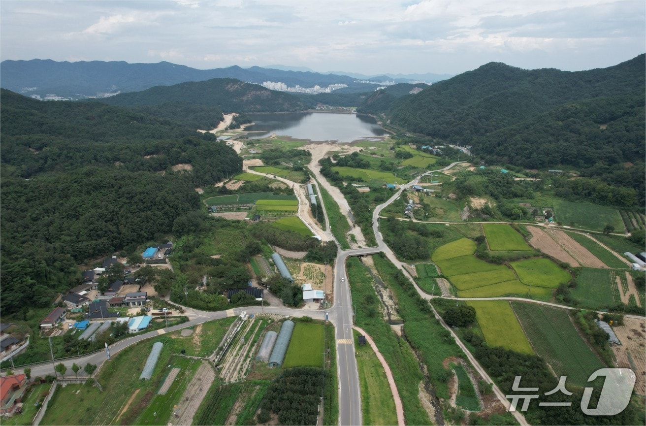 경북 구미 금오산도립공원 내 수점동 집단시설지구.(구미시 제공. 재판매 및 DB금지)/뉴스1