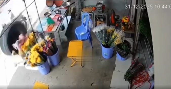 사고 당시 현장. (브이엔익스프레스 캡처) 