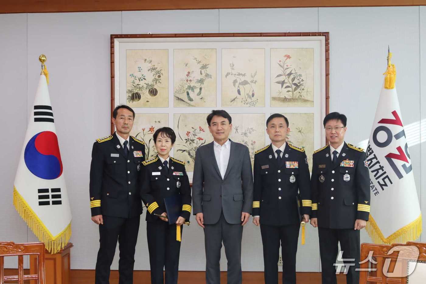 강원특별자치도 소방본부, 승진임용자 임명장 수여식.(도소방본부 제공, 재판매 및 DB금지)